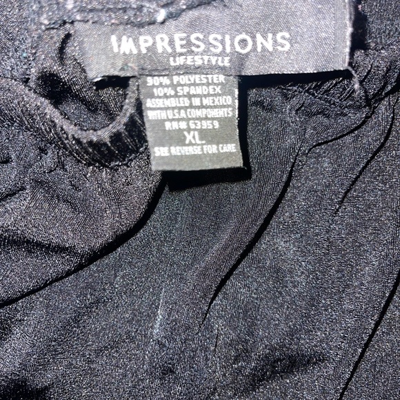 3/$15. Black stretch pants XL - Picture 9 of 9